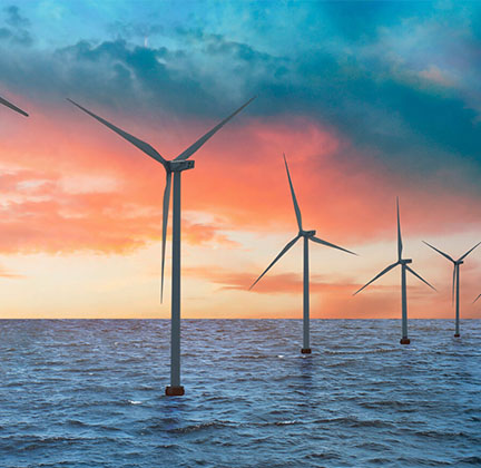 风力发电应用现场